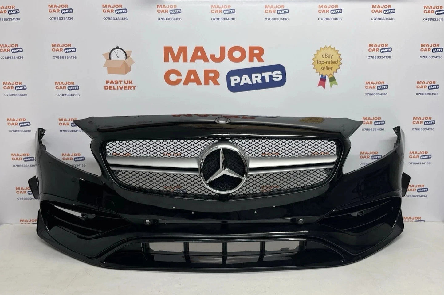 Mercedes Benz A Class W176 2016-2018 AMG A45 Front Bumper with Grilles