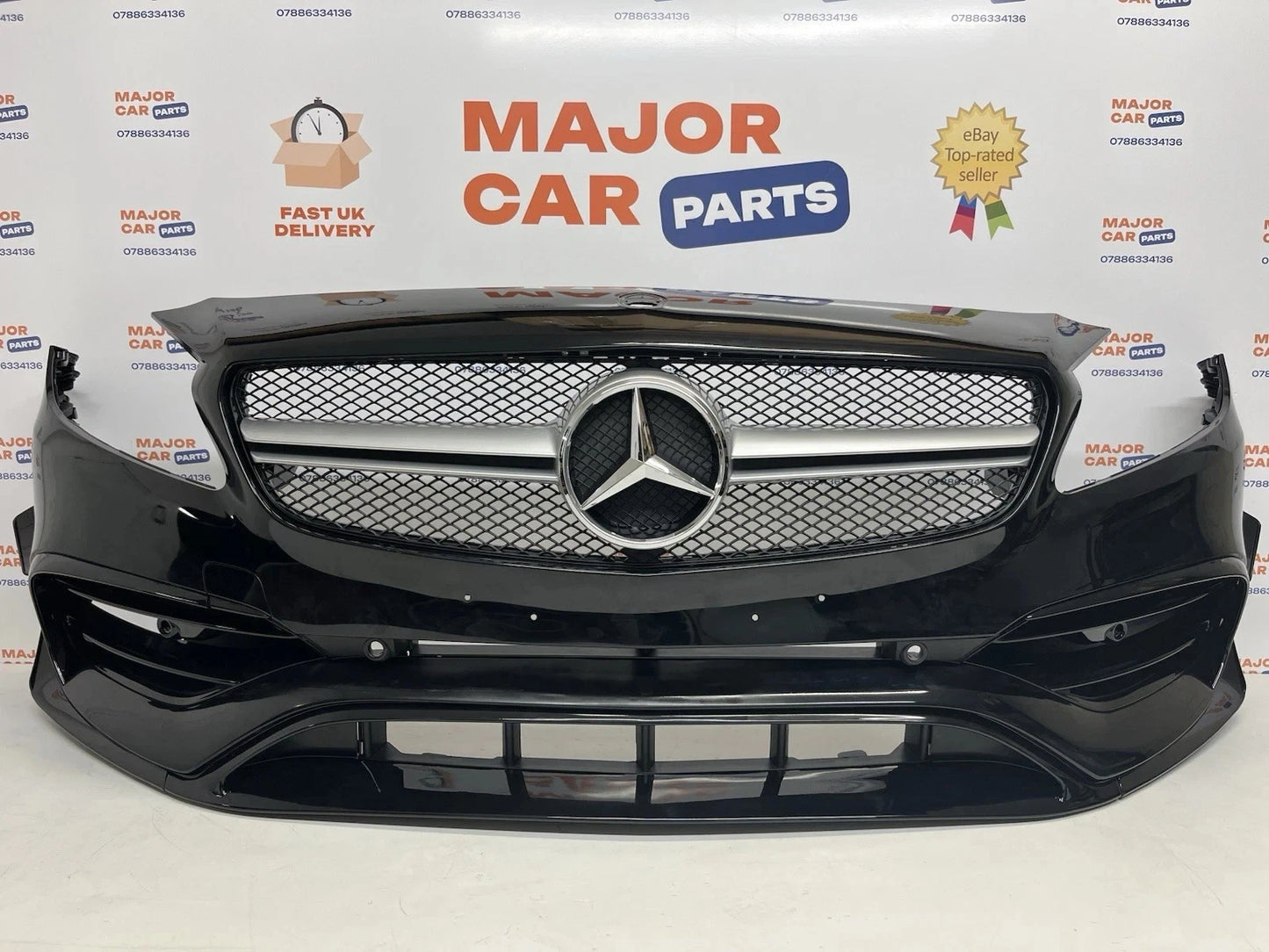 Mercedes Benz A Class W176 2016-2018 AMG A45 Front Bumper with Grilles
