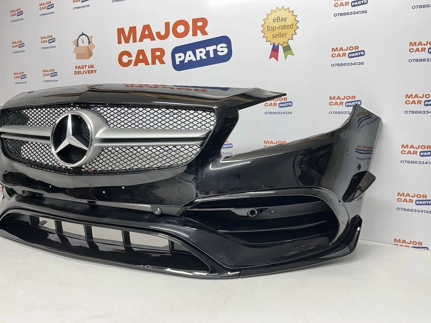 Mercedes Benz A Class W176 2016-2018 AMG A45 Front Bumper with Grilles