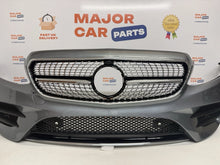 Mercedes Benz E Class W213 2016-2020 Front Bumper AMG Line with Grilles / Grey