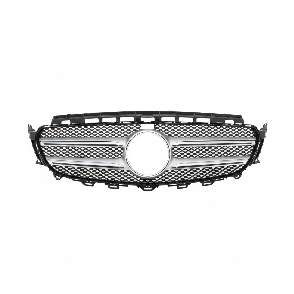 Mercedes Benz E Class W213 2016-2020 Front Bumper Radiator Diamond Grill / Genuine