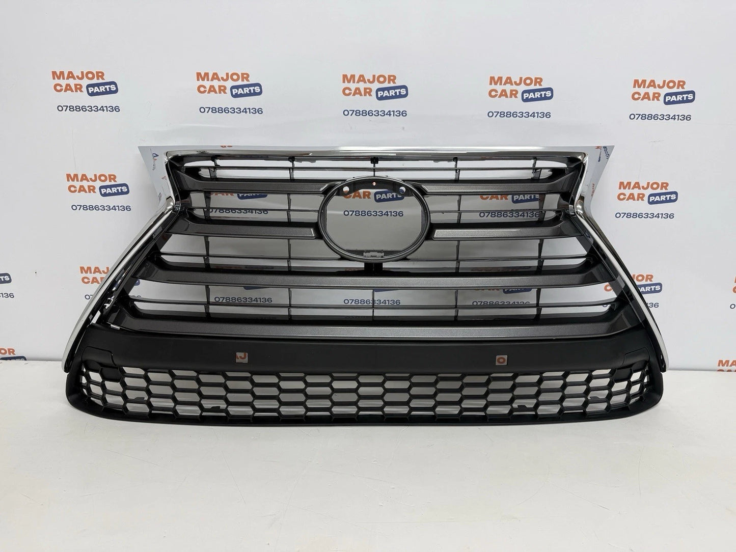 Lexus NX 300H 2015-2017 Front Bumper Grille with Chrome Moulding