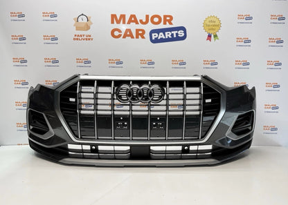 Audi Q3 S Line 2019-2025 Complete Front Bumper With Grilles