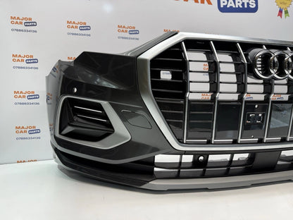 Audi Q3 S Line 2019-2025 Complete Front Bumper With Grilles
