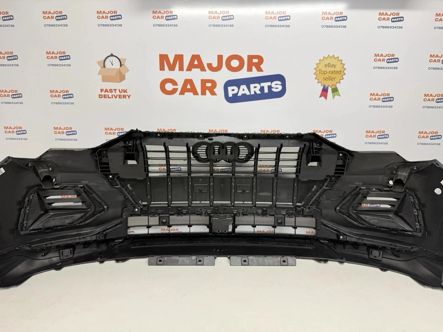 Audi Q3 S Line 2019-2025 Complete Front Bumper With Grilles