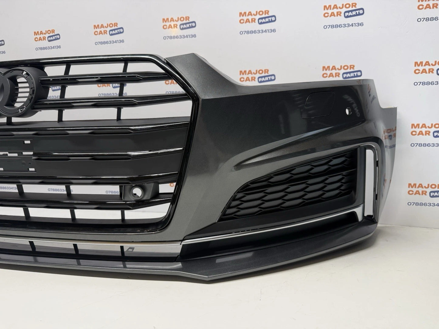 Audi A5 S Line B9 2017-2019 Complete Front Bumper With Grilles