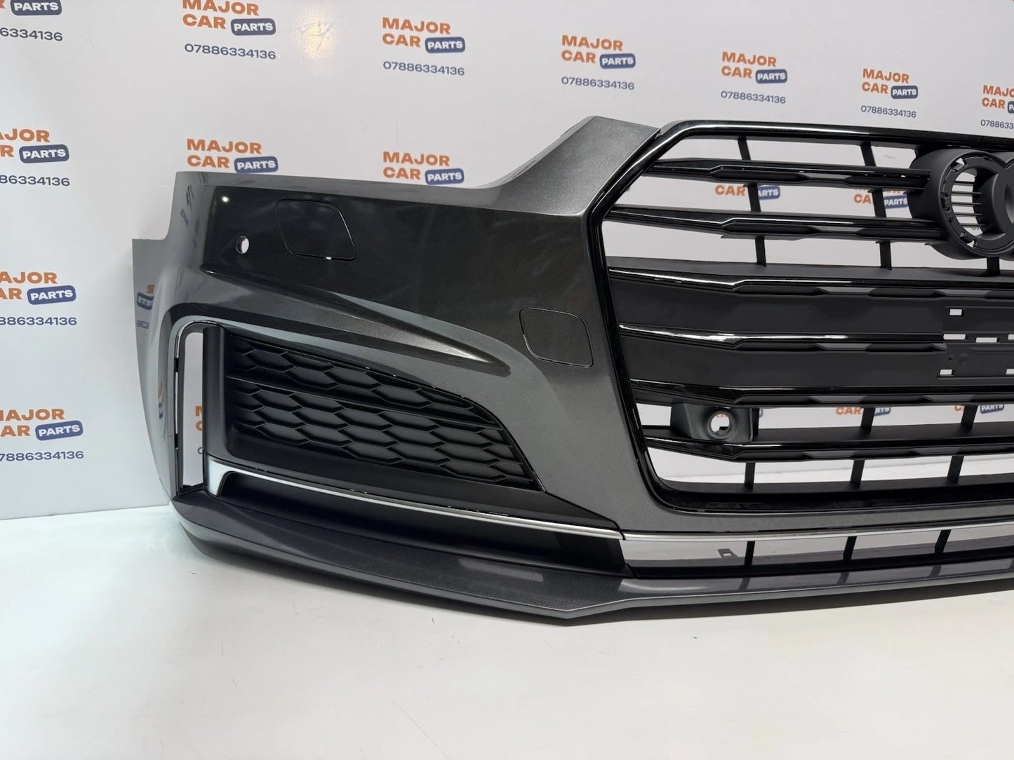 Audi A5 S Line B9 2017-2019 Complete Front Bumper With Grilles