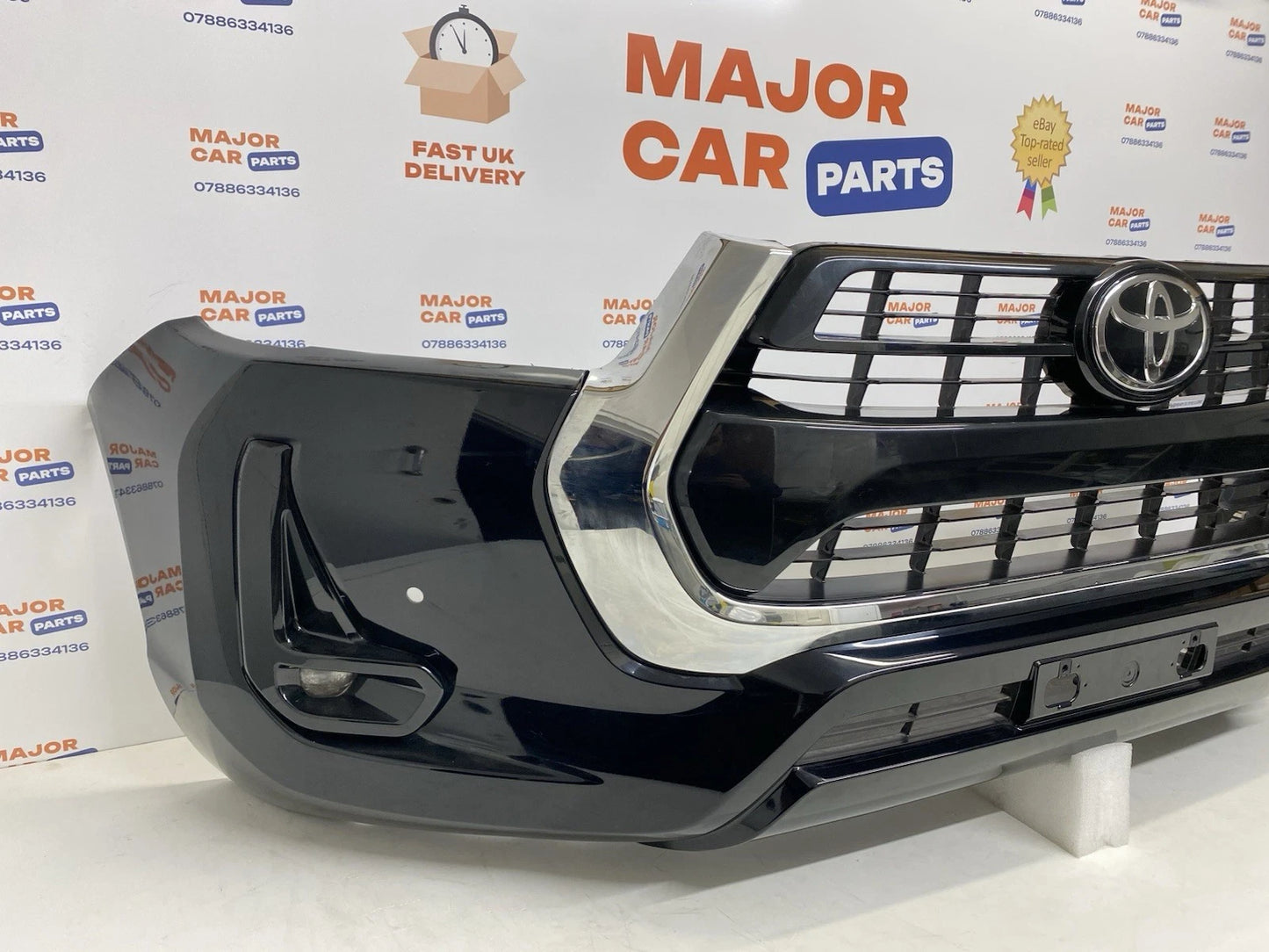 Toyota Hilux 2019-On Genuine Complete Front Bumper with Grille | 52119-‘0KK00
