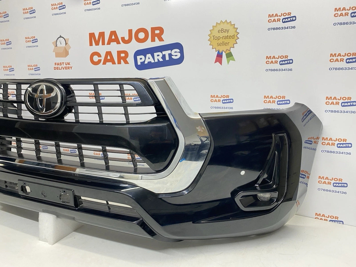 Toyota Hilux 2019-On Genuine Complete Front Bumper with Grille | 52119-‘0KK00