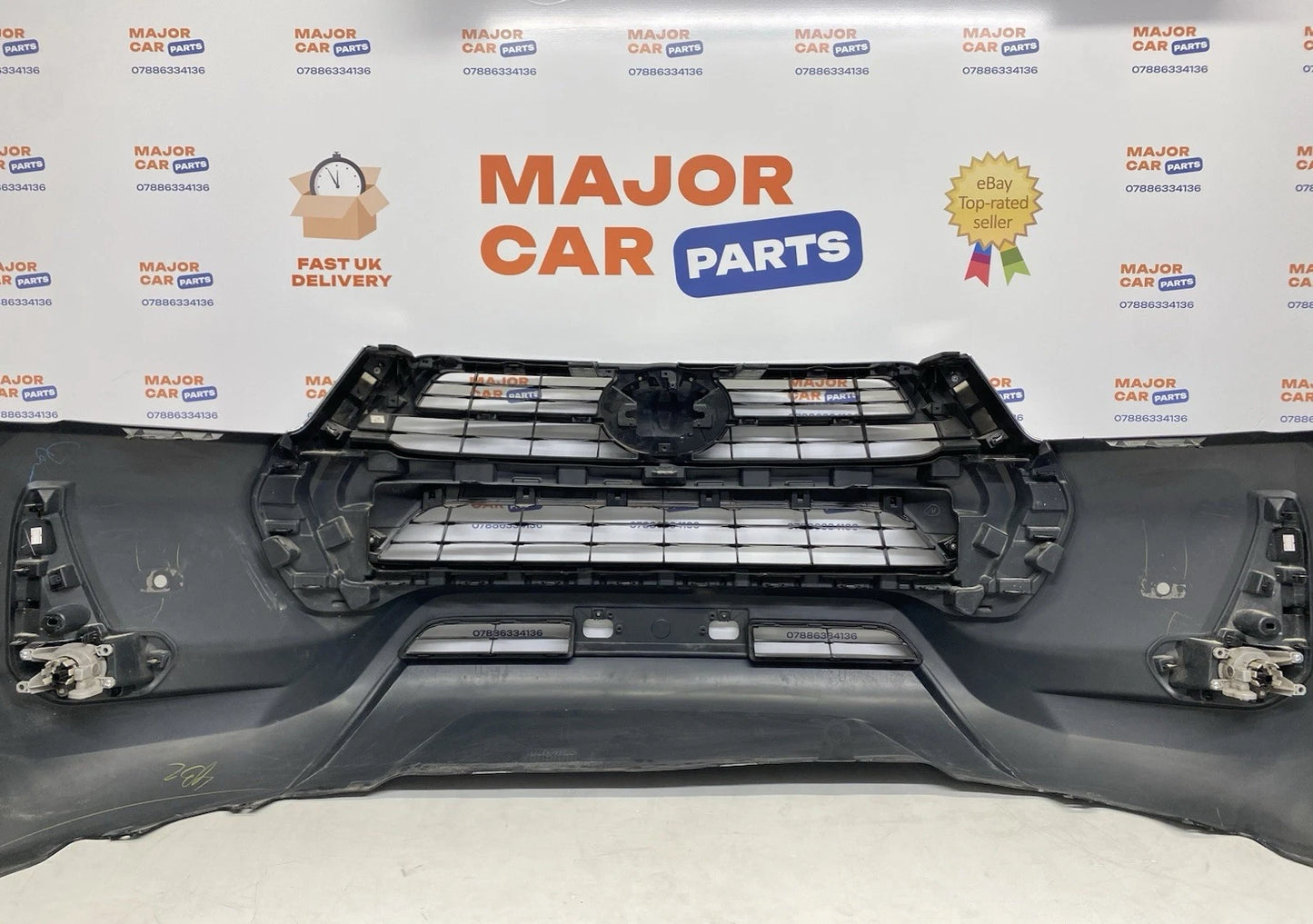 Toyota Hilux 2019-On Genuine Complete Front Bumper with Grille | 52119-‘0KK00