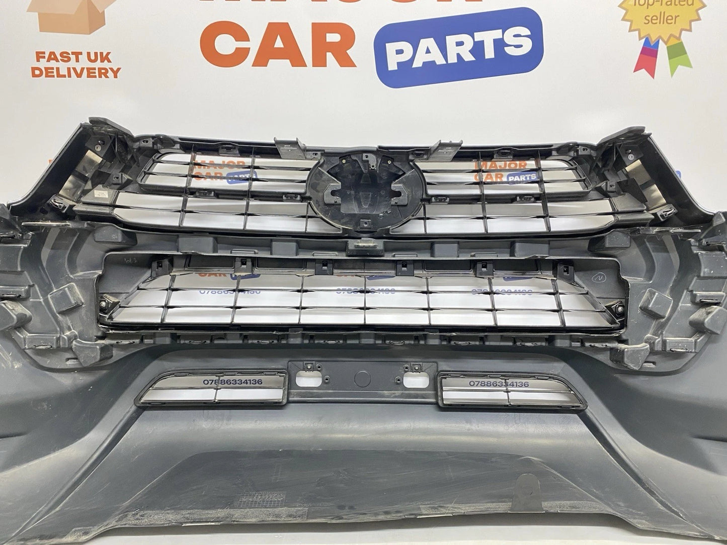 Toyota Hilux 2019-On Genuine Complete Front Bumper with Grille | 52119-‘0KK00