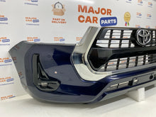 Toyota Hilux 2019-On Front Bumper with Grilles and Fog Lights / Navy Blue