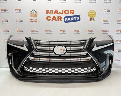 Lexus NX 300h 2015-2017 Complete Front Bumper with Grilles / Grey