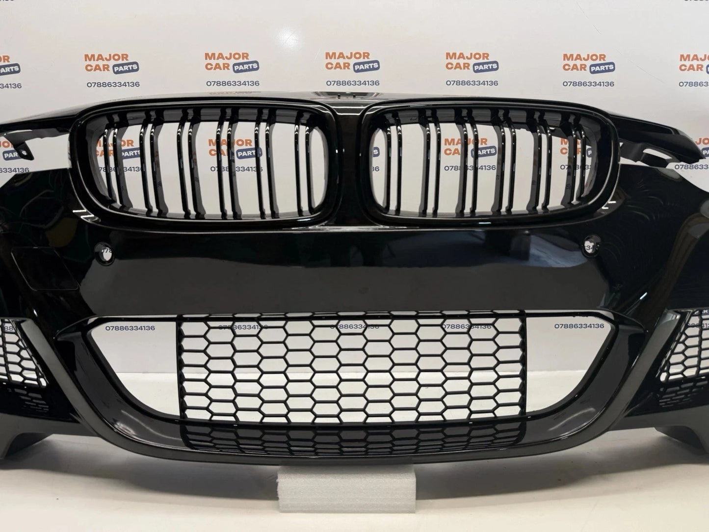 BMW 3 Series F30 2012-2018 Complete Front Bumper with Grilles / M Sport