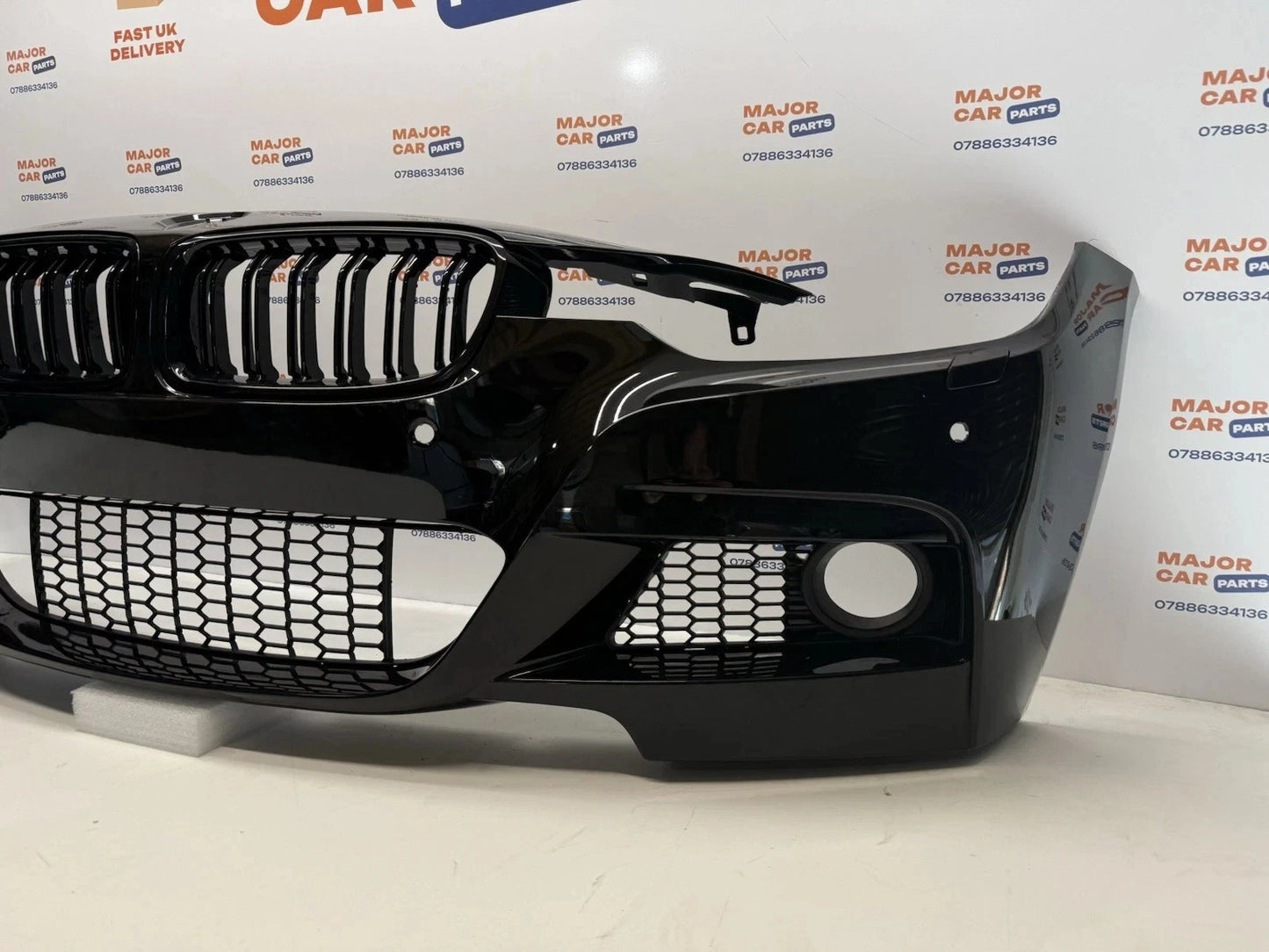 BMW 3 Series F30 2012-2018 Complete Front Bumper with Grilles / M Sport