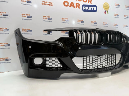 BMW 3 Series F30 2012-2018 Complete Front Bumper with Grilles / M Sport