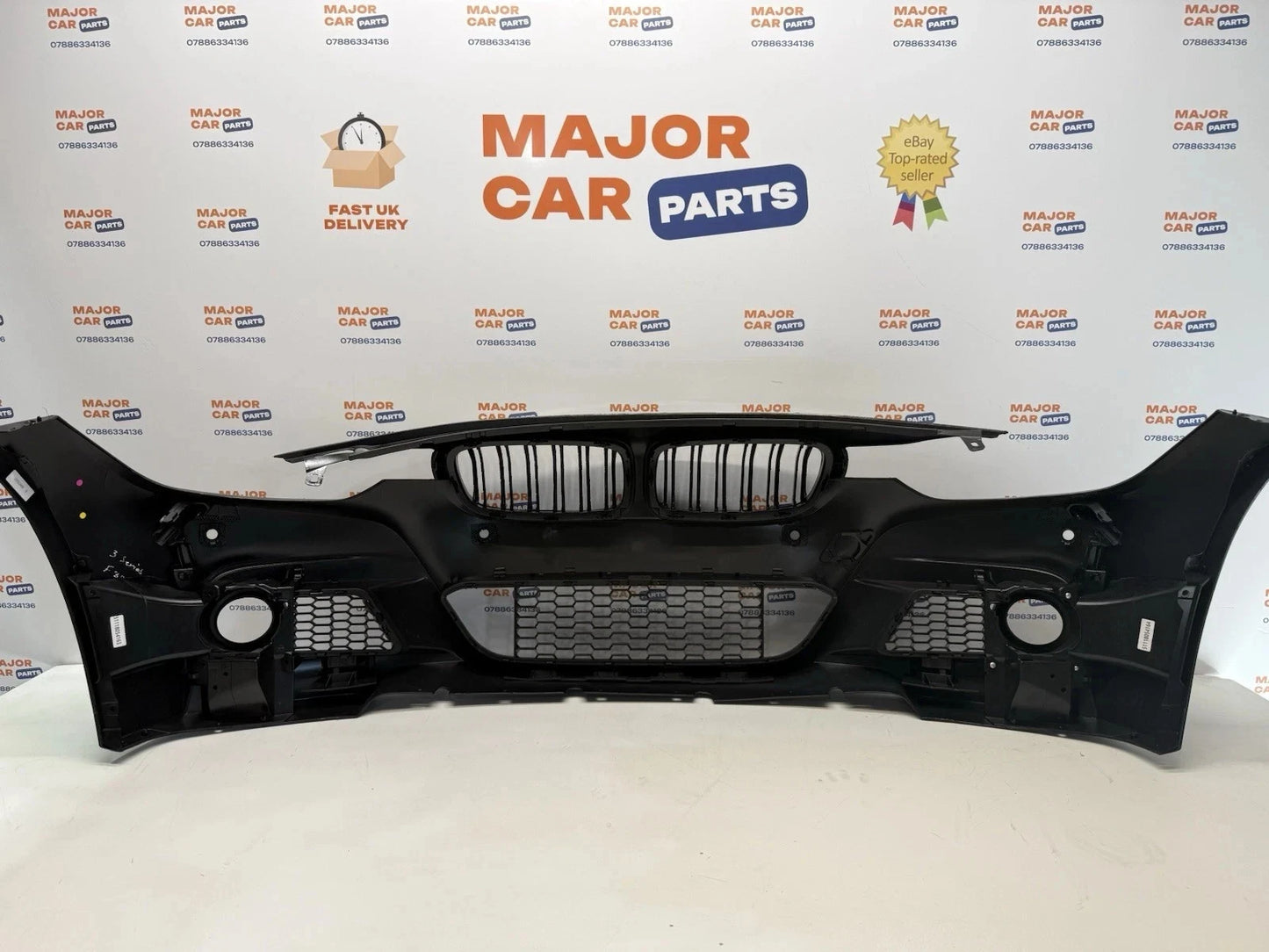 BMW 3 Series F30 2012-2018 Complete Front Bumper with Grilles / M Sport