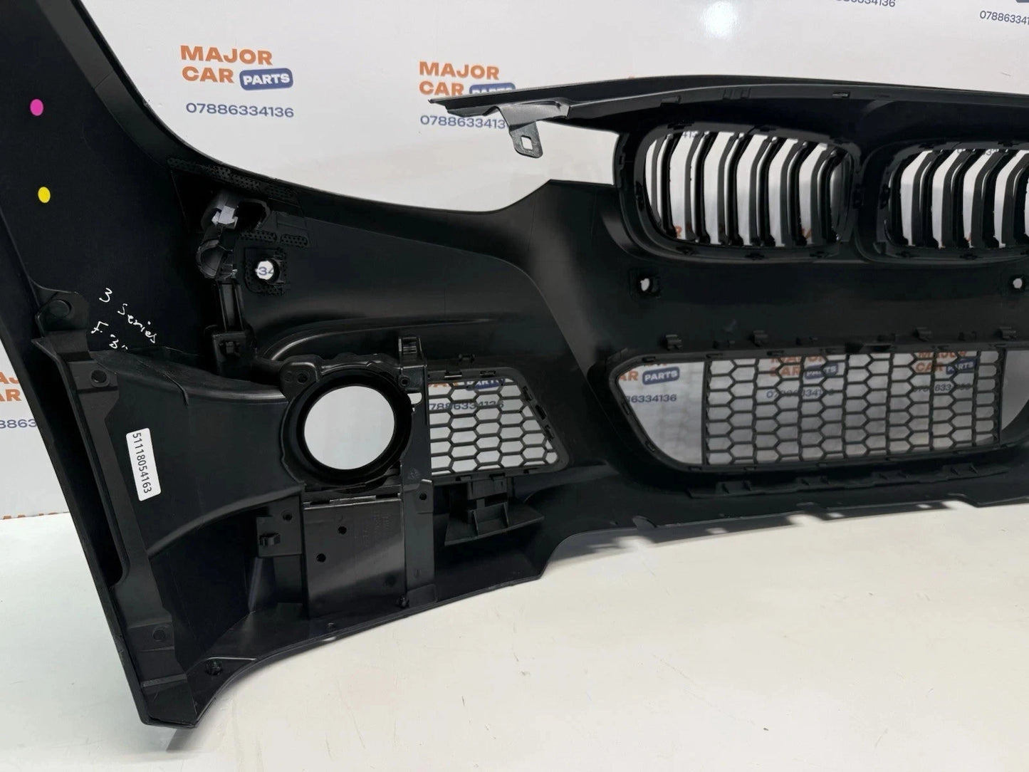 BMW 3 Series F30 2012-2018 Complete Front Bumper with Grilles / M Sport