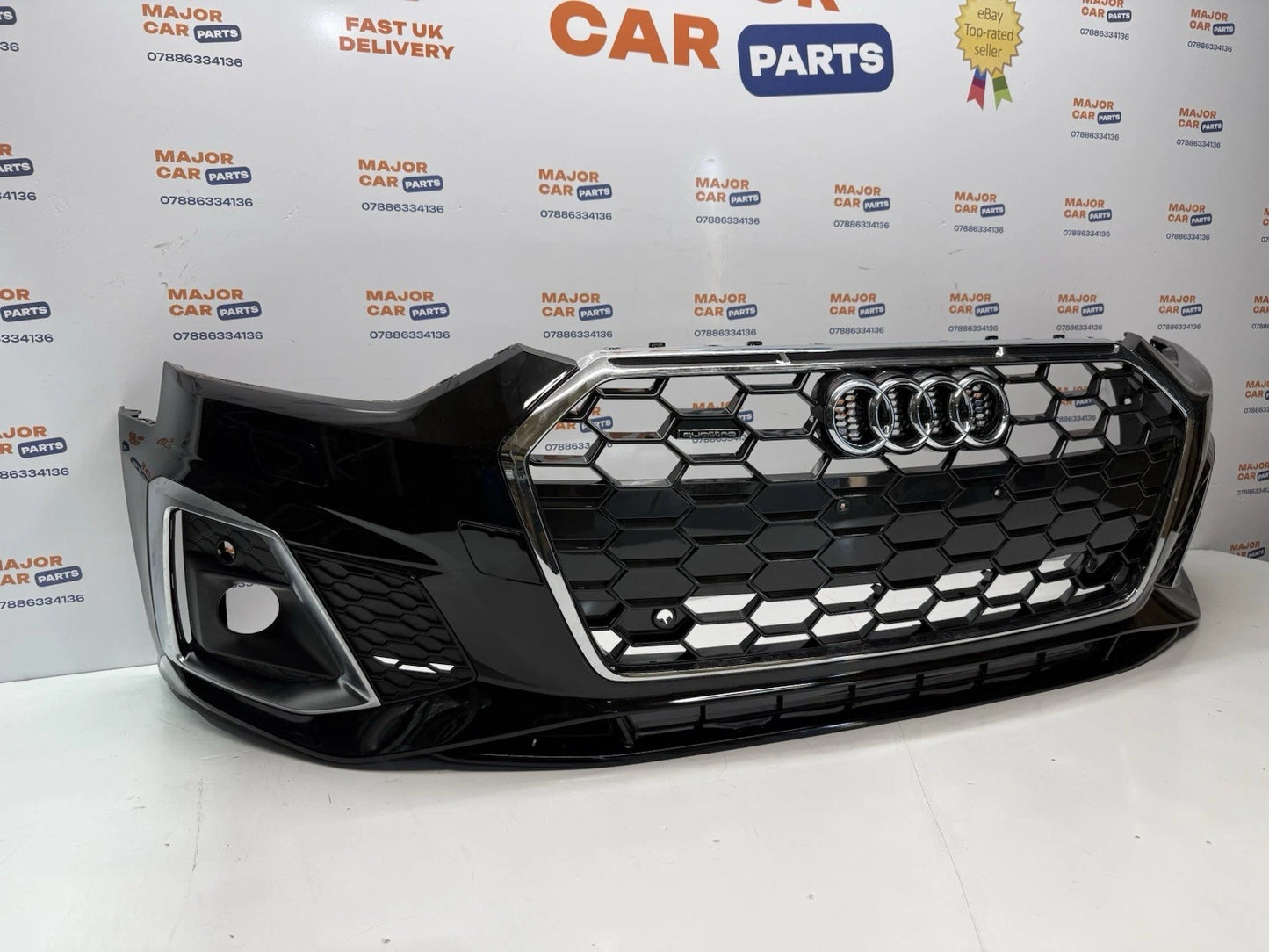 Audi A5 S Line 2020-2025 Complete Front Bumper With Grilles