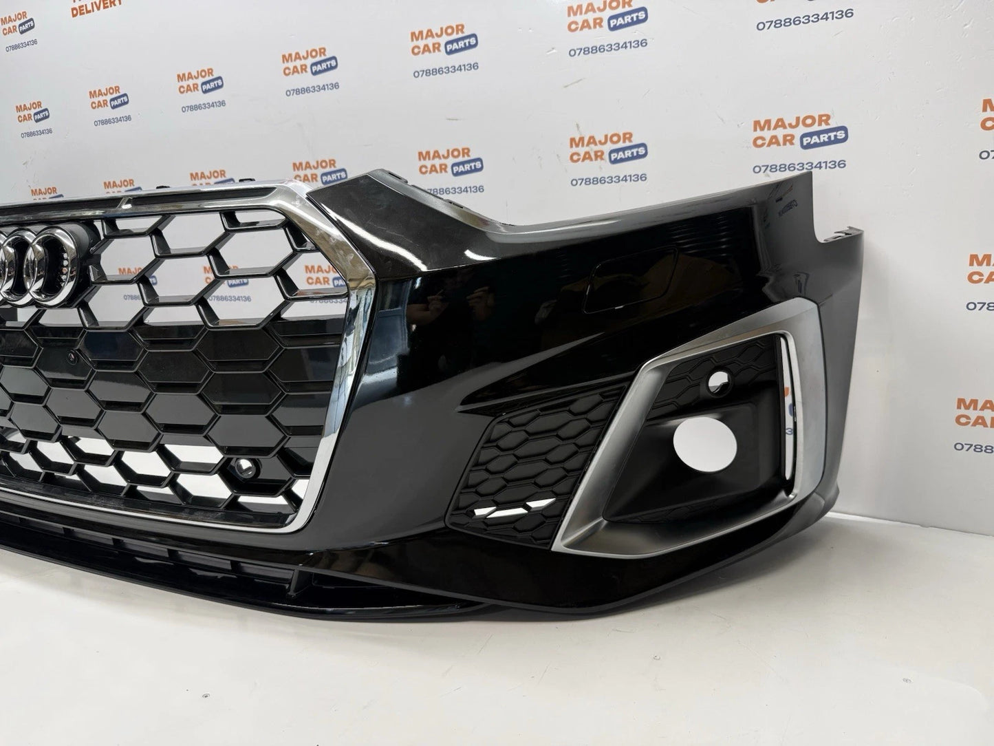 Audi A5 S Line 2020-2025 Complete Front Bumper With Grilles