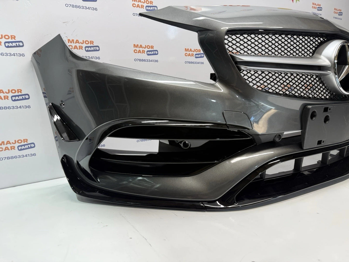 Mercedes-Benz A Class W176 2016–2018 AMG A45 Front Bumper with Diamond Grille