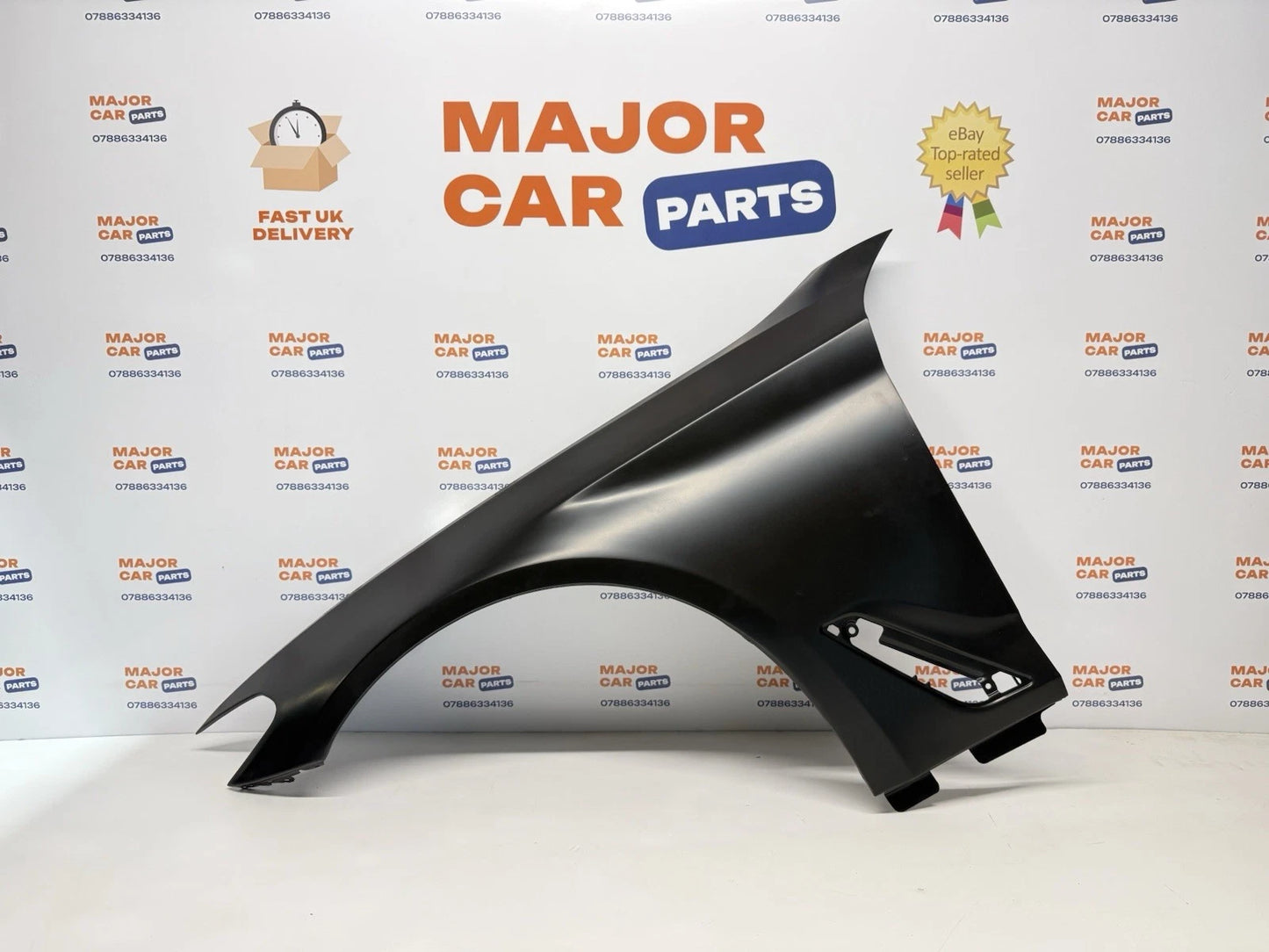 BMW 5 Series G30 2017-2023 Front Left Wing Panel / Passenger Side / Aluminium