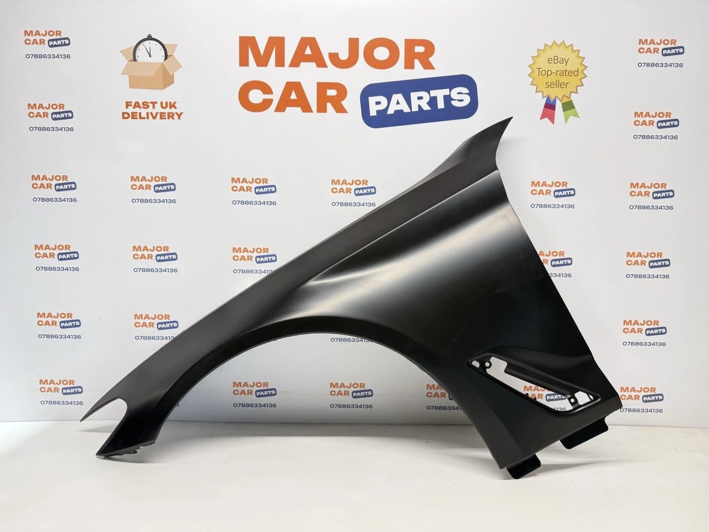 BMW 5 Series G30 2017-2023 Front Left Wing Panel / Passenger Side / Aluminium