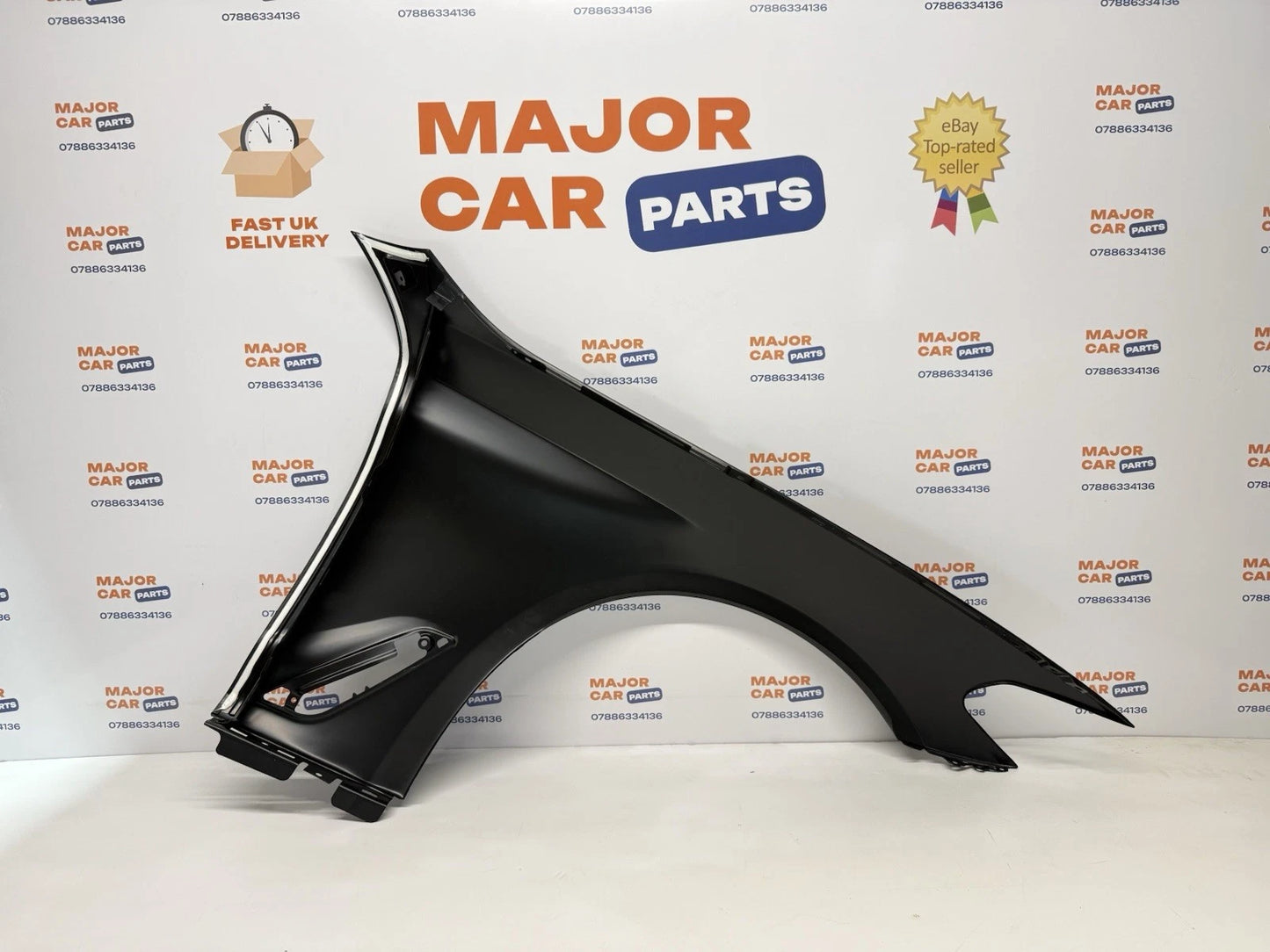 BMW 5 Series G30 2017-2023 Front Left Wing Panel / Passenger Side / Aluminium