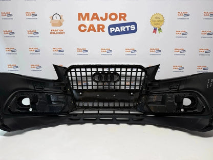 Audi Q5 8R S Line 2013-2016 Complete Front Bumper With Grilles / Grey