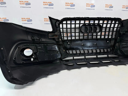Audi Q5 8R S Line 2013-2016 Complete Front Bumper With Grilles / Grey