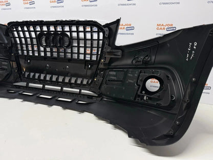 Audi Q5 8R S Line 2013-2016 Complete Front Bumper With Grilles / Grey