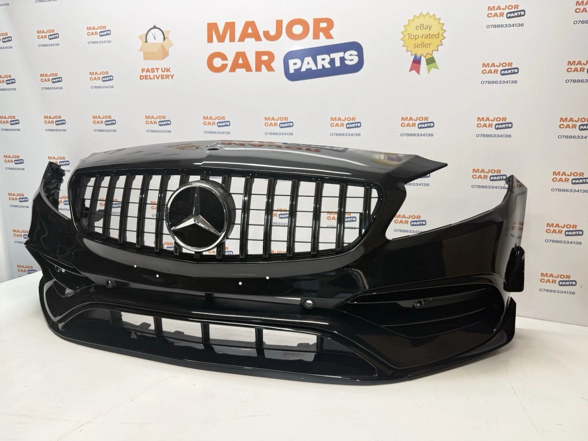 Mercedes-Benz A Class W176 2016-2018 AMG A45 Front Bumper with GT Grille / Black