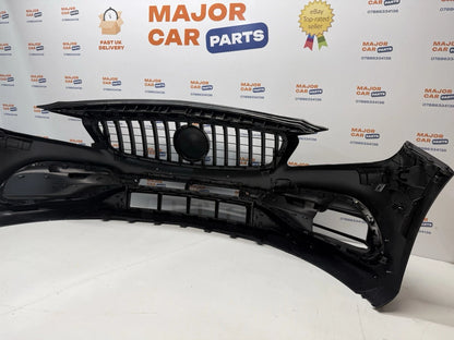 Mercedes-Benz A Class W176 2016-2018 AMG A45 Front Bumper with GT Grille / Black