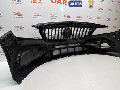 Mercedes-Benz A Class W176 2016-2018 AMG A45 Front Bumper with GT Grille / Black