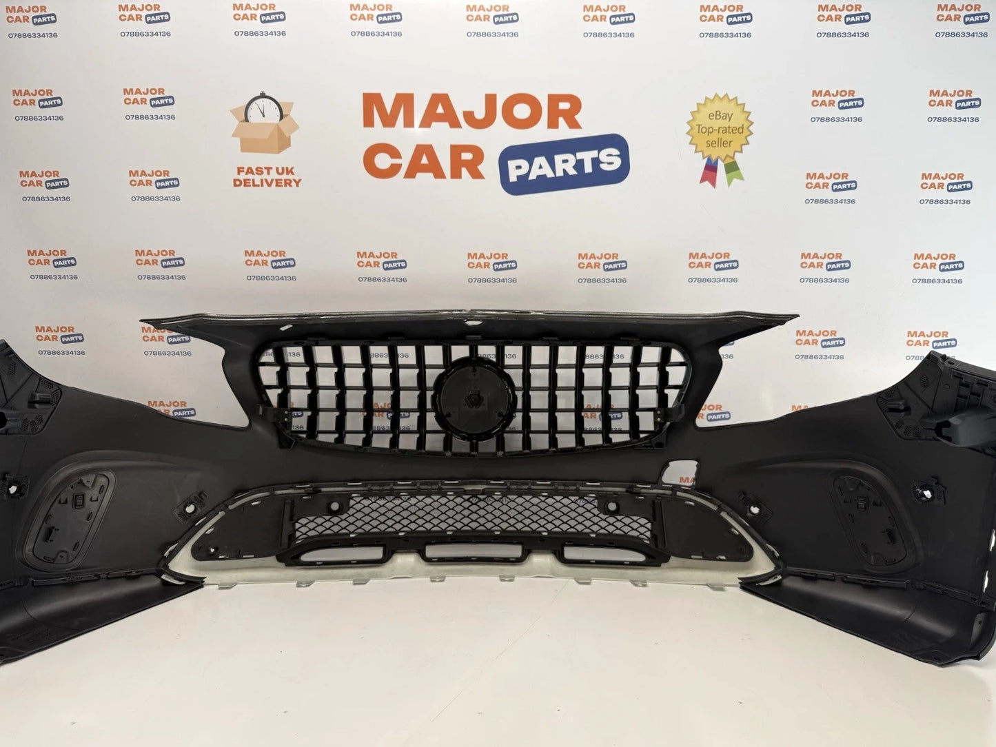 Mercedes-Benz GLA W156 X156 2017-2020 Front Bumper with Grilles / Complete