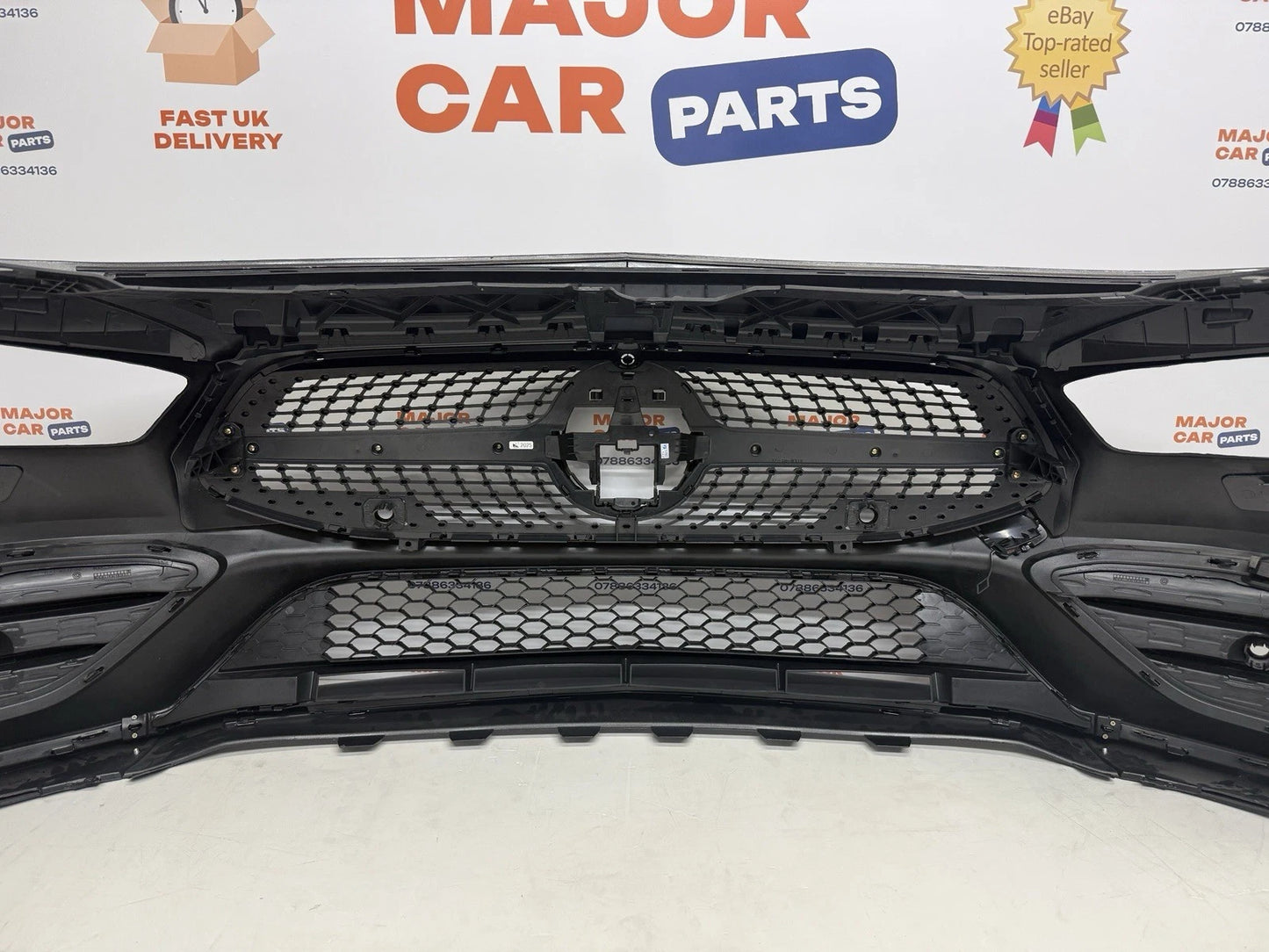 Mercedes-Benz CLA C118 2019-2023 Front Bumper With Grilles / AMG Line / Grey