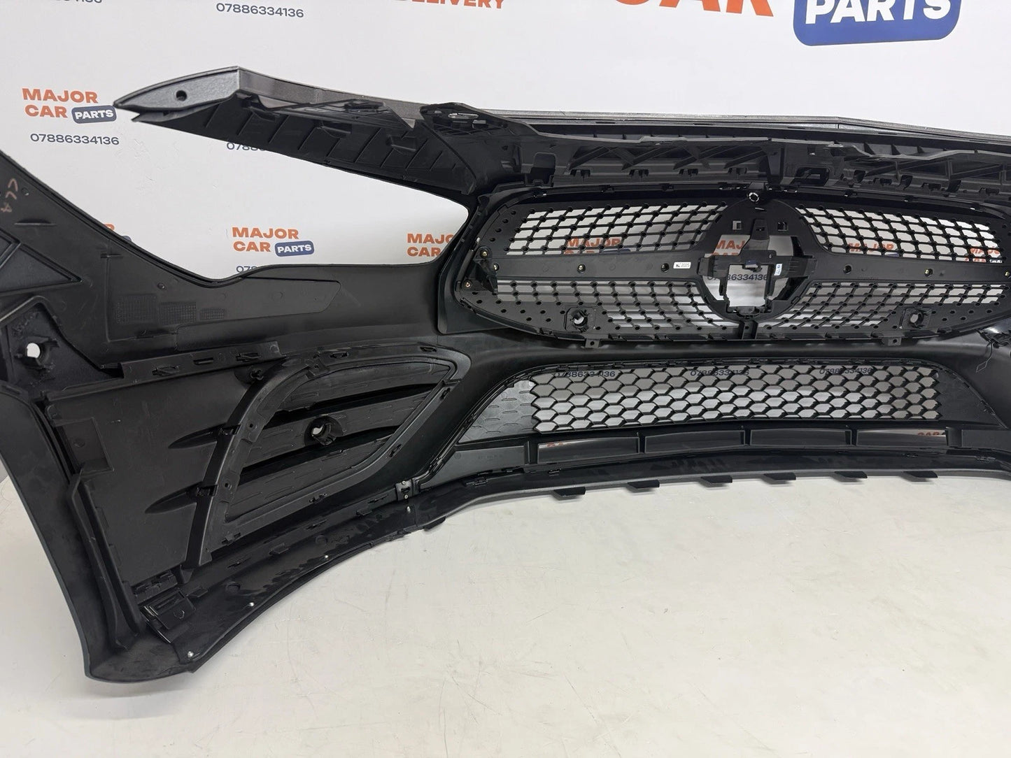 Mercedes-Benz CLA C118 2019-2023 Front Bumper With Grilles / AMG Line / Grey