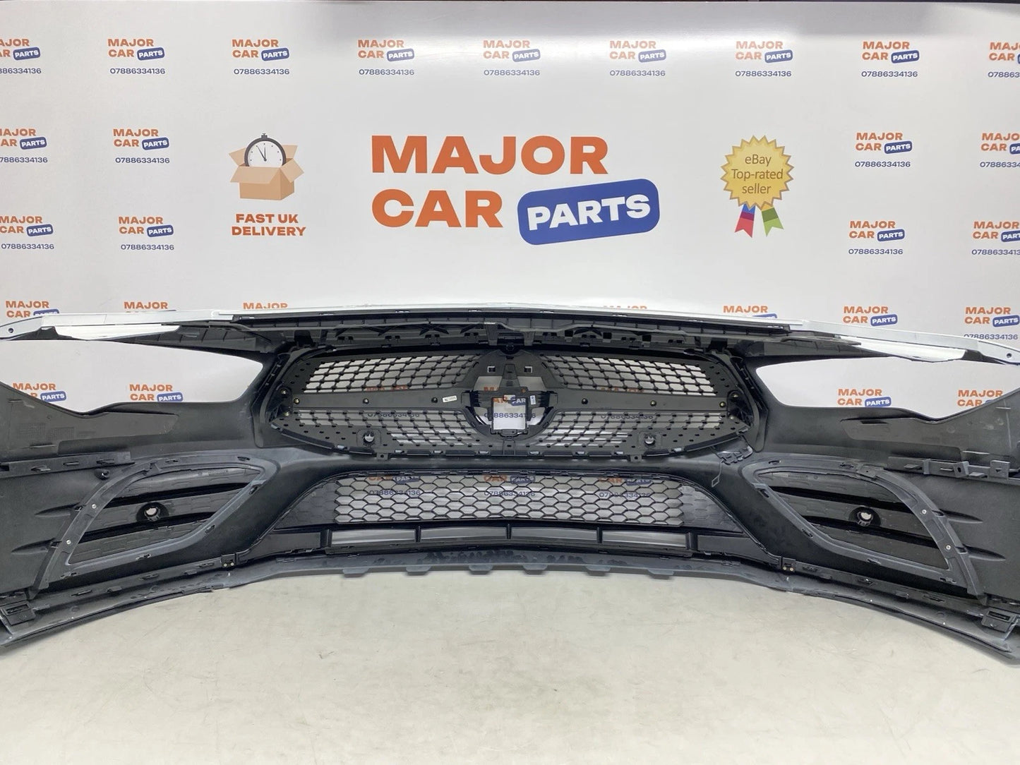 Mercedes-Benz CLA C118 2019 On Front Bumper With Grilles / AMG Line / White