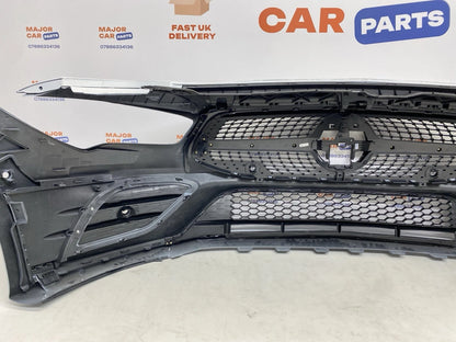 Mercedes-Benz CLA C118 2019 On Front Bumper With Grilles / AMG Line / White