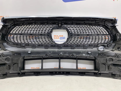 Mercedes-Benz E Class W213 AMG 2021-2024 Front Bumper with Grilles White / A2138857404