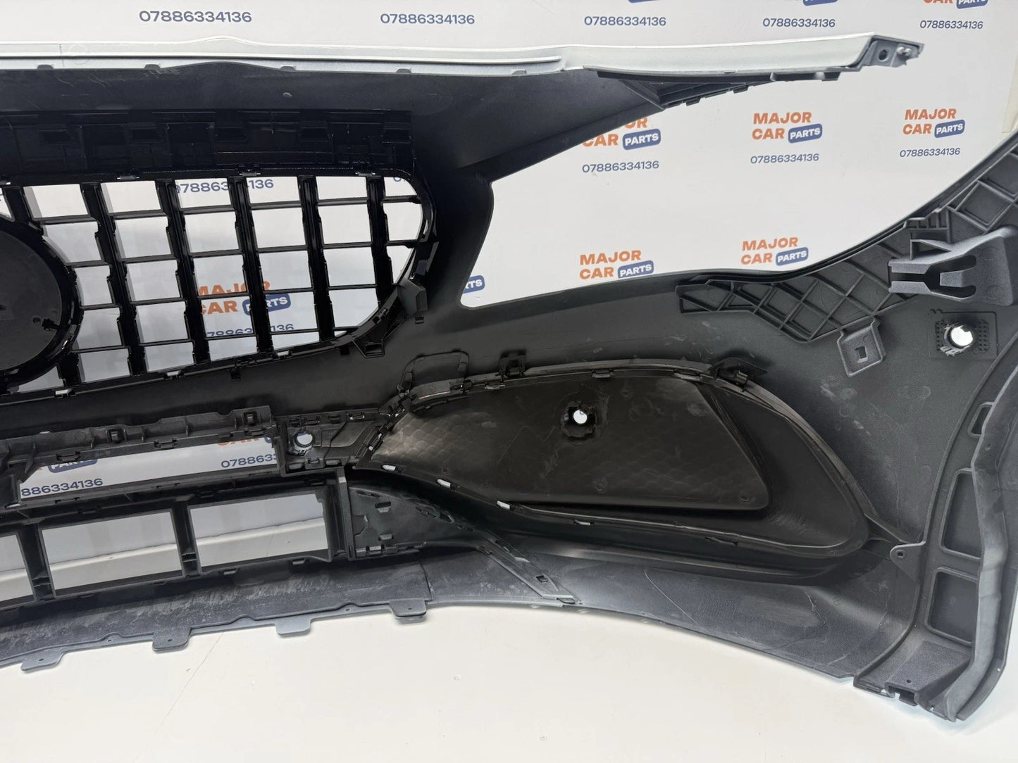Mercedes-Benz CLA C117 2017-2018 Front Bumper With GT Grille / AMG Line / White
