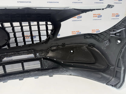 Mercedes-Benz CLA C117 2017-2018 Front Bumper With GT Grille / AMG Line / White