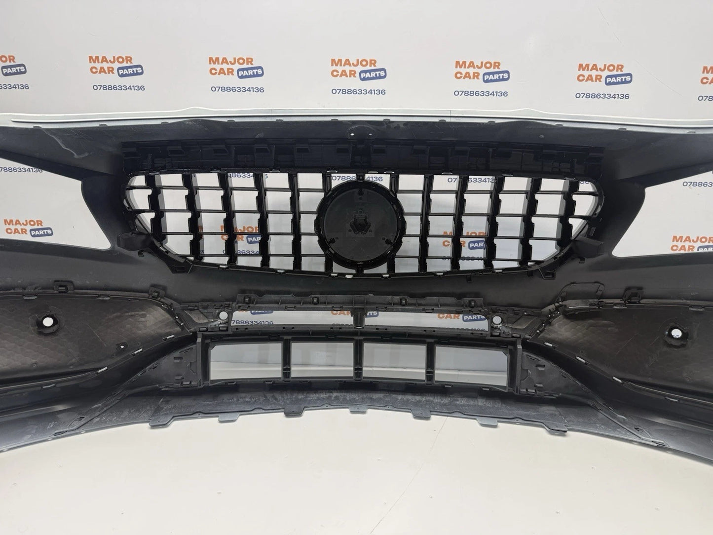 Mercedes-Benz CLA C117 2017-2018 Front Bumper With GT Grille / AMG Line / White