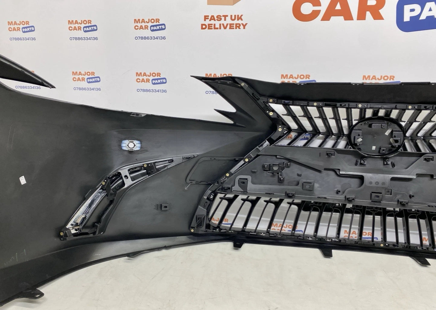 Lexus ES 300h 2022-2024 Complete Front Bumper with Grilles / Black