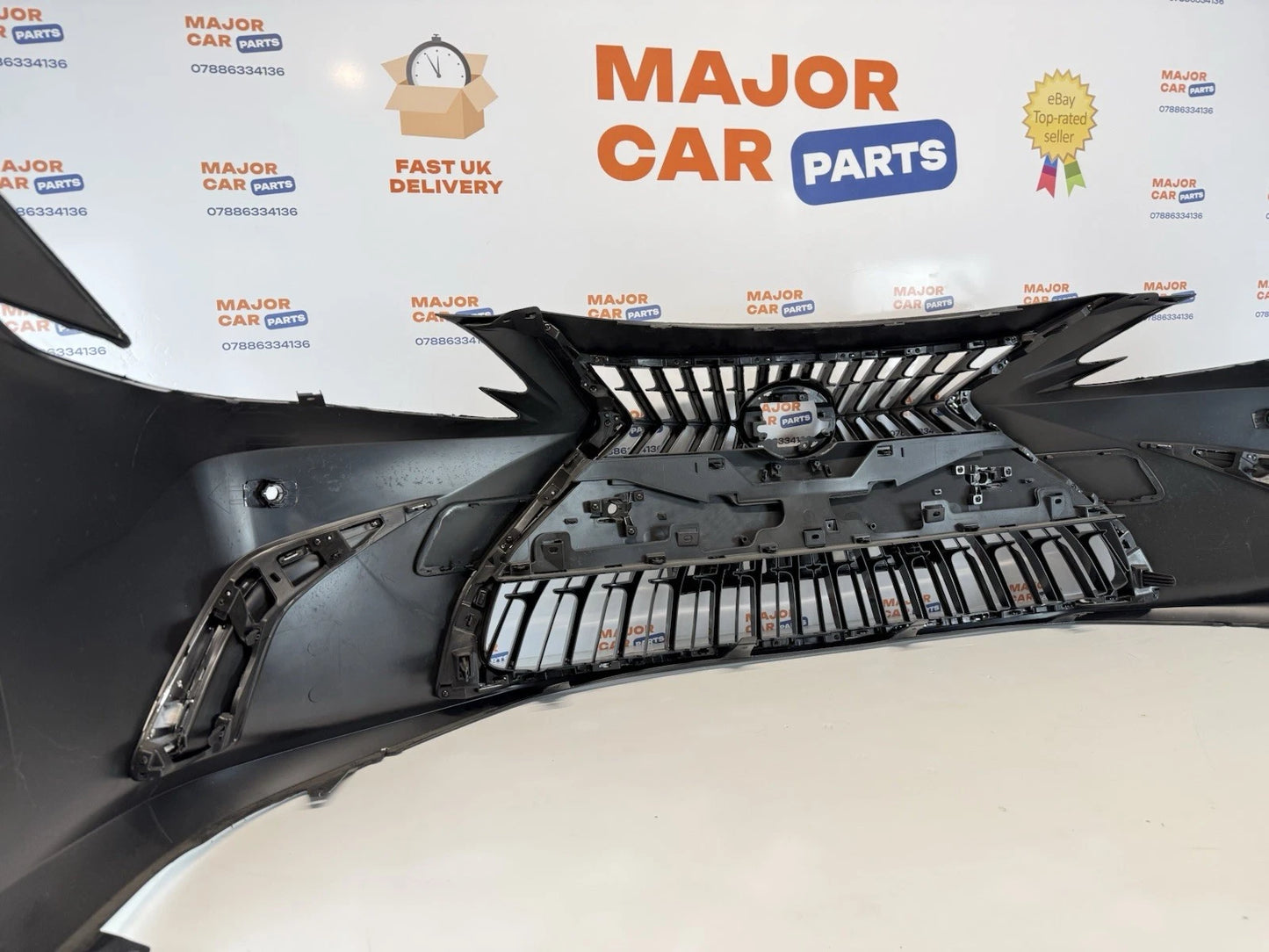 Lexus ES 300h 2022-2024 Front Bumper Assembly with Grilles / Primed