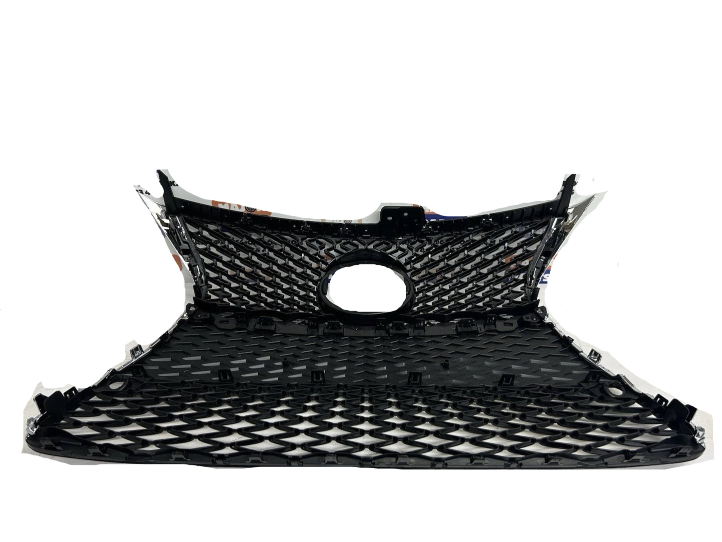 Lexus IS 300h 2013-2016 Front Bumper F Sport Grille with Chrome Moulding