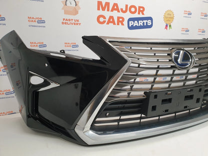 Lexus RX 450h 2016-2018 Complete Front Bumper with Grilles / Black