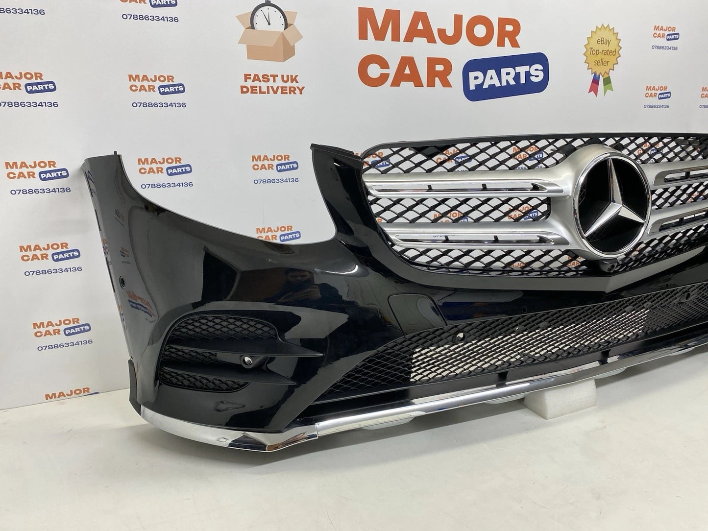 Mercedes Benz GLC W253 X253 C253 2015-2018 Front Bumper with Grilles / AMG Line