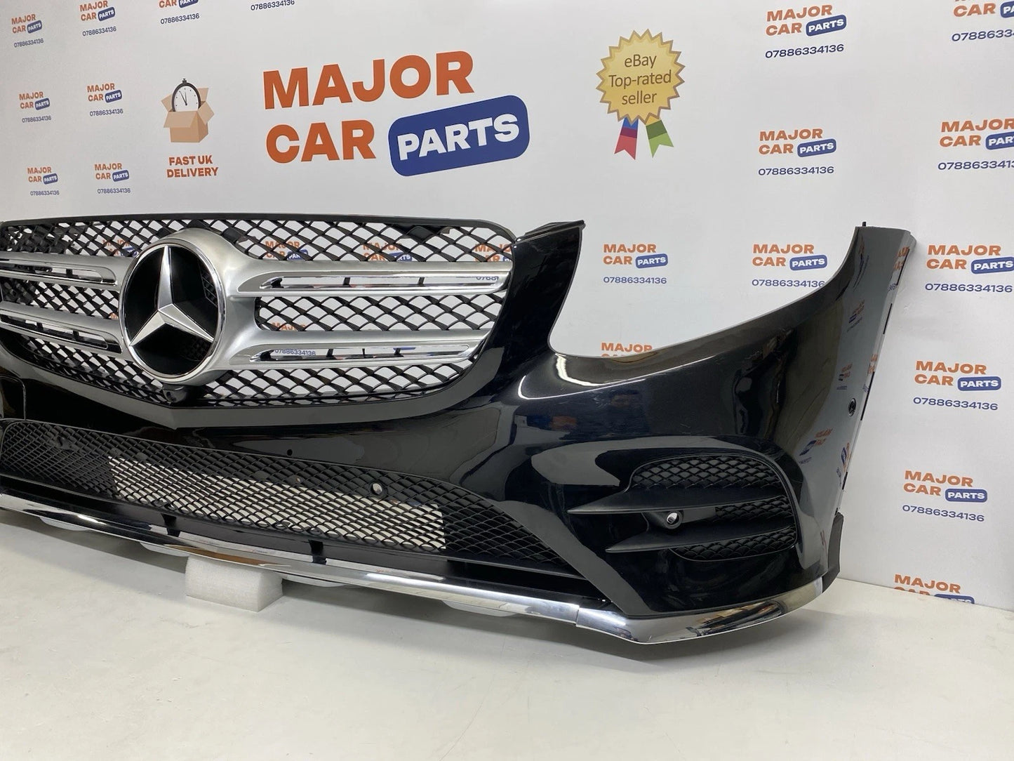 Mercedes Benz GLC W253 X253 C253 2015-2018 Front Bumper with Grilles / AMG Line