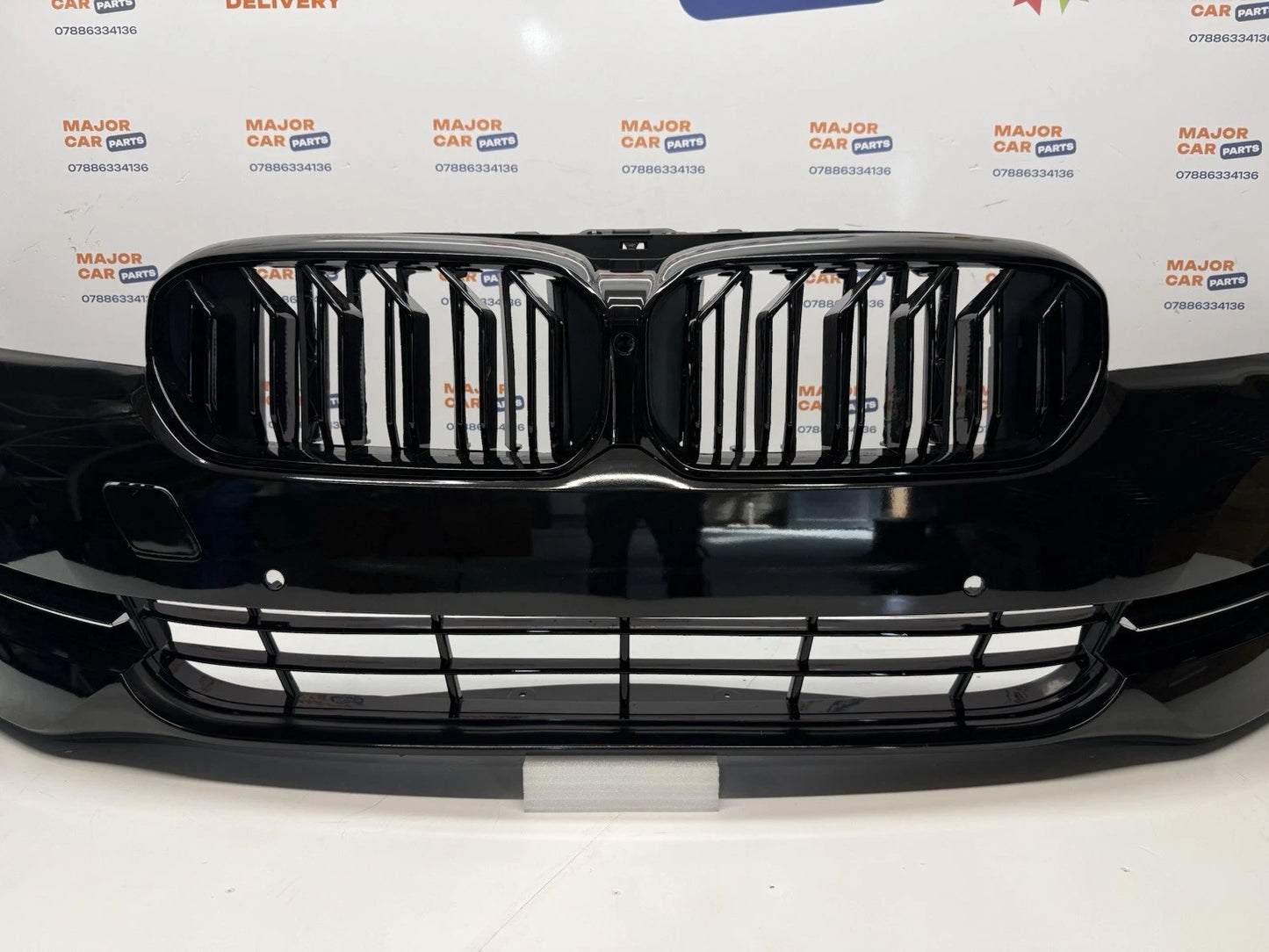 BMW 5 Series G30 LCI 2021-2023 Complete M Sport Front Bumper with Grilles / M5 Grille